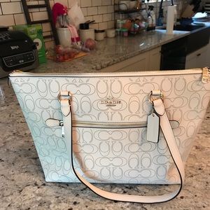 Coach stenciled tote